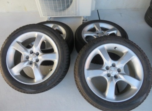 スバル純正　17インチ　アルミホイール　4本　今週末のみ