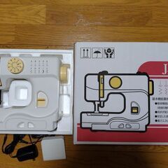 ジャノメ・コンパクト電動ミシン JA777