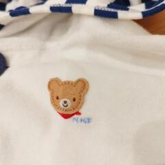 ミキハウス　MIKIHOUSE　ポンチョの画像