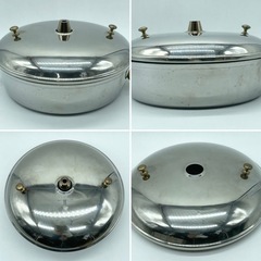 値下げ↓中古◆Miyako◆しゃぶしゃぶ鍋◆オブジェ◆約直径28cmの画像