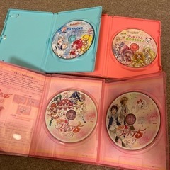 プリキュアのDVD  4枚セットの画像