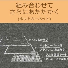 ほぼ新品 ニトリ 保温シート 8mm厚(180X180)の画像