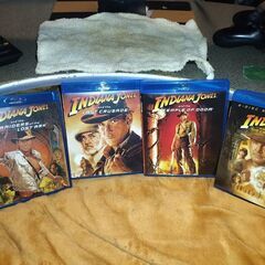 （映画）インディー・ジョーンズ全集　4本ともBlu-rayです。...