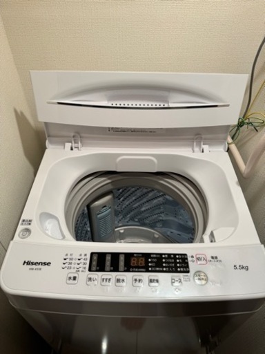 Hisense（ハイセンス） HW-K55E 美品洗濯機