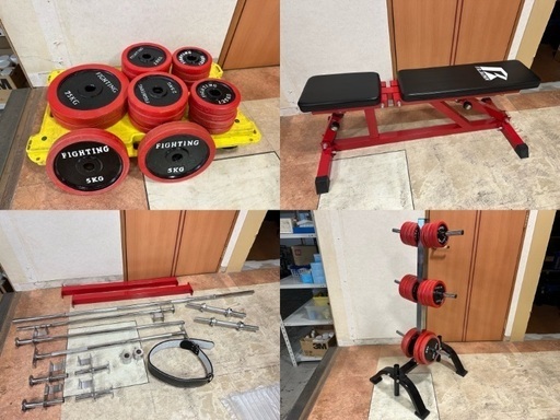 F.R.JAPAN ホームジムセット トレーニングマシン フィットネス 筋肉トレ　札幌JR平和駅近く