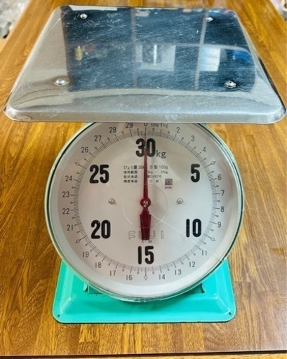 取引先決まりました。フジ 上皿自動秤 特大E型 計り 30kg E-30