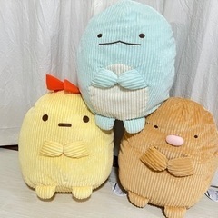 すみっコぐらし コーデュロイぬいぐるみXL セット