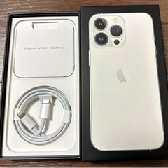 『美品』　iPhone 13 Pro シルバー 128 GB SIMフリーの画像