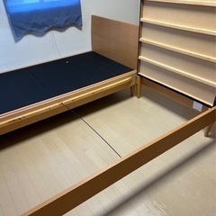 【決まりました】北欧風シングルベッド2台の画像