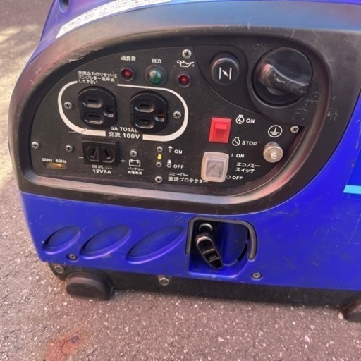 値下げします。ヤンマーインバーター900w発電機