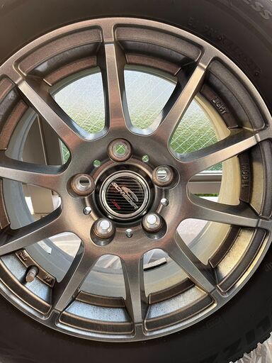 【ブリザック】中古:195/65R15 91Q スタッドレス タイヤホイール ４本セット