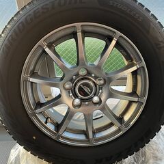 【ブリザック】中古:195/65R15 91Q スタッドレス タイヤホイール ４本セット