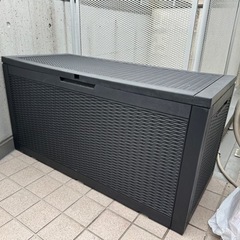 物置収納庫 大型物置 倉庫 屋外 378Ｌベランダ ストッカー ...