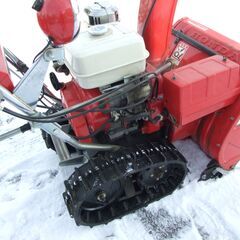 【紋別市発】除雪機　ホンダスノーラ　HS-80　ガソリンエンジンGX240　作動確認　動画あり　バッテリー不良　オイル交換済み 年式不明1985年発売　中古動品　の画像