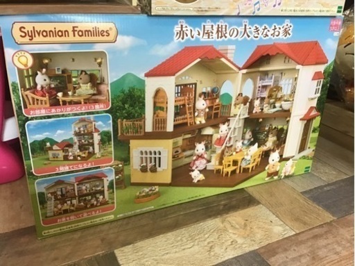 シルバニアファミリー  赤い屋根の大きなお家