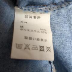 デニムシャツの画像
