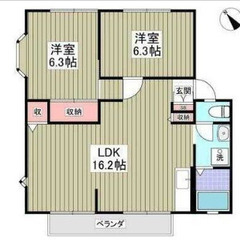 🔥入居総額13.5万円🔥2LDK🔥湘南新宿ライン高海/大磯駅 バス8分 (バス停)花水 歩5分✨神奈川県中郡大磯町高麗✨ - 中郡