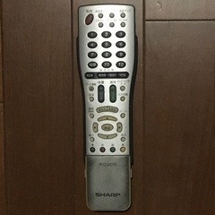 テレビのリモコン SHARP