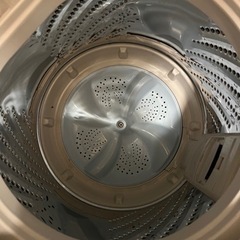 まだ受付中です。hisense 洗濯機　2017年製　の画像