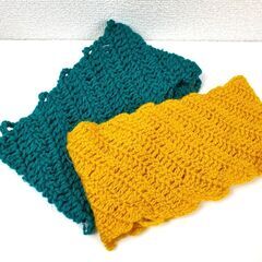 🧶ハンドメイド🧶 ネックウォーマー🧣 各330円