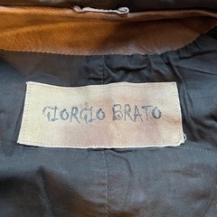 GIORGIO BRATO ジョルジオブラット　レザージャケット...