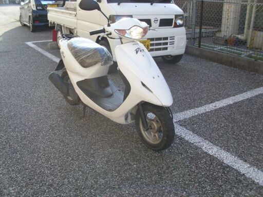 【購入済み！】前後タイヤ新品！ホンダ スマート　ディオ　AF56（白）実動中古車◆彦根市～