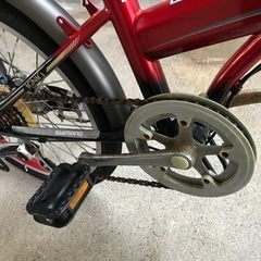 【最終値下げ】折りたたみ自転車20インチ 6段変速の画像