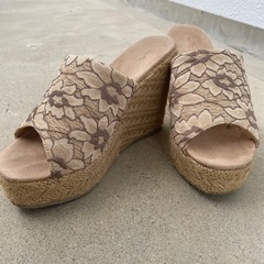 来週で捨てます〜サンダル ヒール