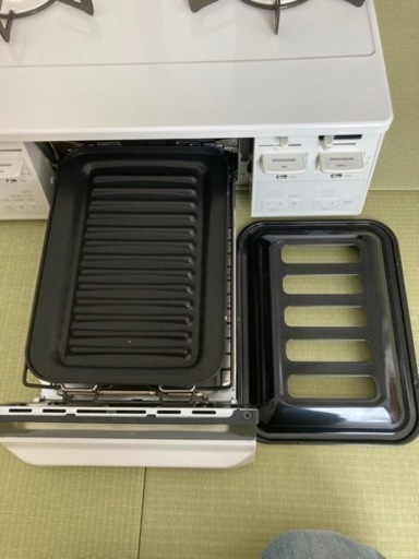 【終了】リンナイ　ET66WH4RG グリル付きガステーブル