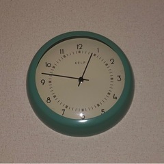掛け時計 ミント 33cm