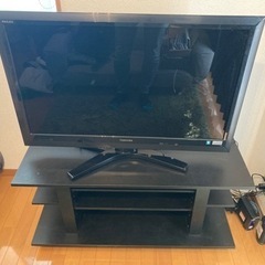 REGZA 37Z1 37インチ　テレビ台付きの画像