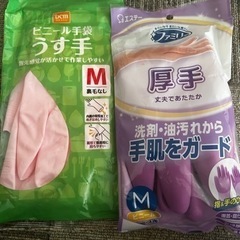 月曜迄ゴム手袋