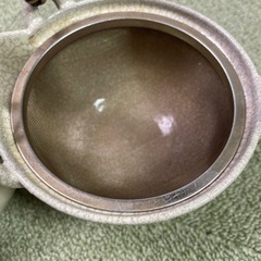急須と湯呑み茶碗3点の画像