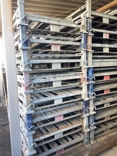 薪　他多目的鉄製パレット棚