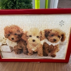 パズル　犬　インテリア