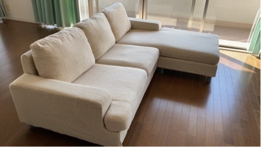 L型3人掛けソファ