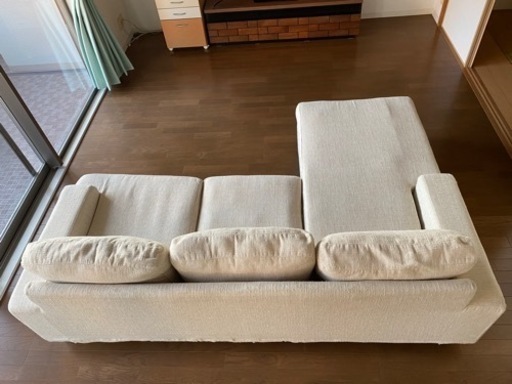 L型3人掛けソファ