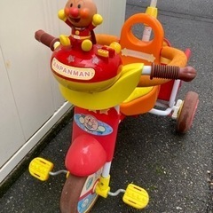 アンパンマン三輪車【ほぼ未使用】 楽天市場】三輪車 自転車 エムアンドエム アンパンマン 送料無料
