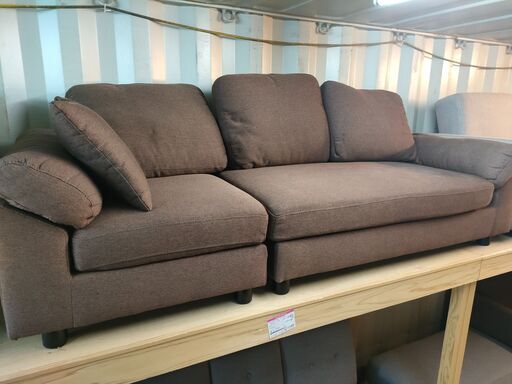 使用感あるので格安　ニトリ3Pソファ