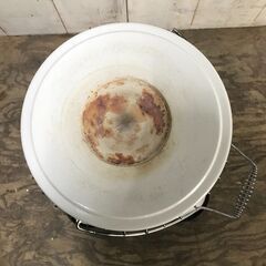 1/4終 サンヨー 三洋電機 石油ストーブ OHC-496 自然通気形開放式 灯油ストーブ 暖房 動作確認済み 菊TKの画像