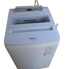 【売り切れ】パナソニック　洗濯機　8kg　NA-FA80H6　2019年製
