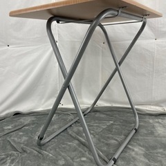 折りたたみデスク テーブルセット 在宅ワーク ハイテーブル テレワーク ミニテーブル 折り畳み式 リモートワーク 折り畳みテーブル 補助テーブル リビング学習 勉強机 家具 新生活の画像
