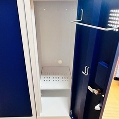 スチールミニロッカー４つセットの画像