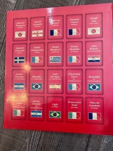 サッカーワールドカップ 2002年 フィギュア 非売品