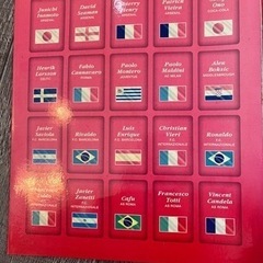 サッカーワールドカップ 2002年 フィギュア 非売品の画像