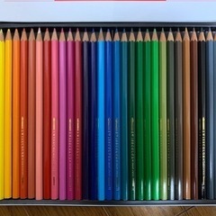 【美品】カランダッシュ　スイスカラー　水彩色鉛筆30色の画像