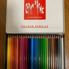 【美品】カランダッシュ　スイスカラー　水彩色鉛筆30色の画像