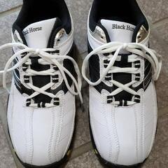 BlackHorse　WATERPROOF　ゴルフシューズ　25...