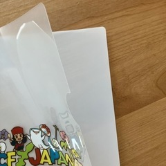 クリアファイル　ノベルティ　非売品の画像