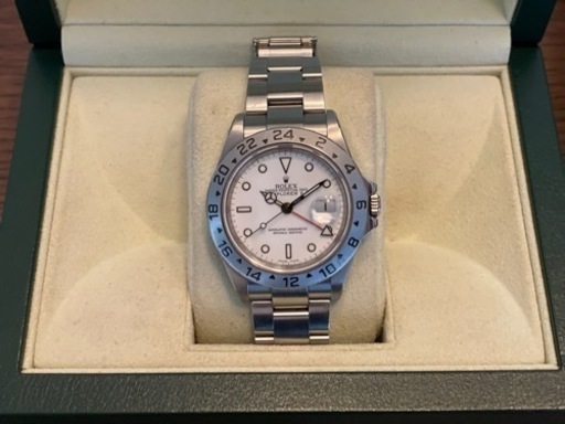 ロレックス　エクスプローラーⅡ　ホワイト文字盤　Ref.16570